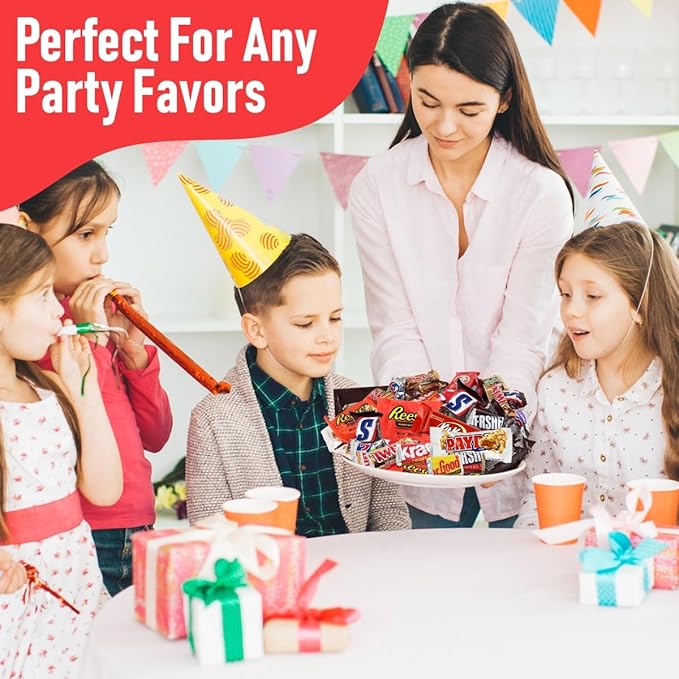 Easter Assorted Chocolate Candy Variety Pack 5 lb – Bulk Individually Wrapped Chocolates for Easter Baskets Easter Egg Fillers Parties &amp Gifting – Premium Mix for All Occasions