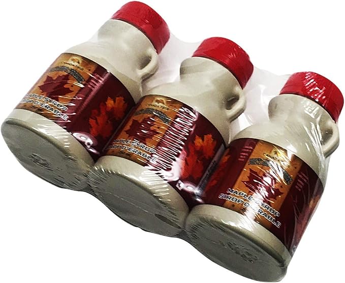 CANADA TRUE Pure Maple Syrup(Amber) (3x250ml)