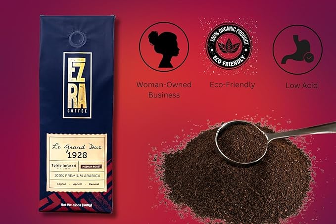 Le Grand Duc 1928 Medium Roast Ground Coffee - 12 ounce