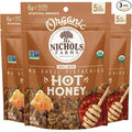 Organic Pistachios Hot Honey Flavored 5oz 3 Pack No Shell California Pistachios - Nichols Farms