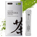 Chaism Ceremonial Grade Matcha Green Tea Powder - Single Serve Packets Premium First Harvest USDA Organic Gluten-Free Vegan 100% Pure (20-Packets)