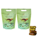 80 Count of Mini Dubai Chocolate Kunafa Pistachio Bar - Pistachio Chocolate Bars with Shredded Phyllo Dough - Fresh Daily Production Perfect for Gifting - 2.2 lbs/Aprox 80 Pieces