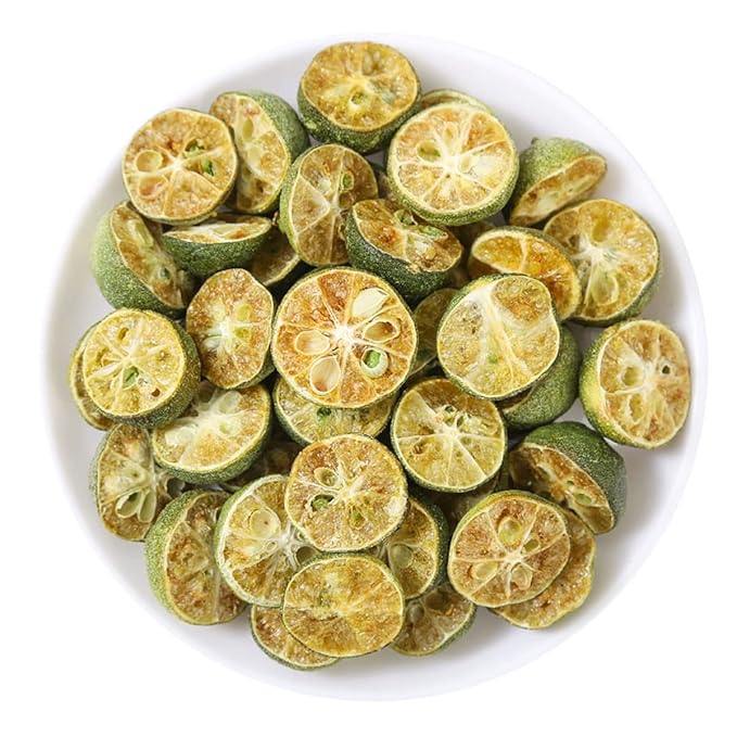 jweemax 500g Dried Fruit Slices Dehydrated Fruit Slices for Cocktails Garnish Home Decor Fruit Tea Lime