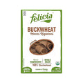 Felicia Gluten Free Pasta Buckwheat Mezzi Rigatoni Organic Noodles Made With 100% Whole Grain Buckwheat Naturally High in Magnesium Designed in Italy Plant Based Non GMO 8.8 Oz 6 Boxes