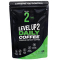 Level Up Premium Decaf Instant Coffee Sugar Free 30 Servings 10.58 oz (L2 - DAILY 120MG)