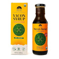 Nepal Tea Yacon Syrup 100% Organic 9.5 Fl Oz Glass Bottle - Low Calorie Satisfying Sweetness Rich in Minerals Low Glycemic High in FOS/Prebiotic for Digestive Health