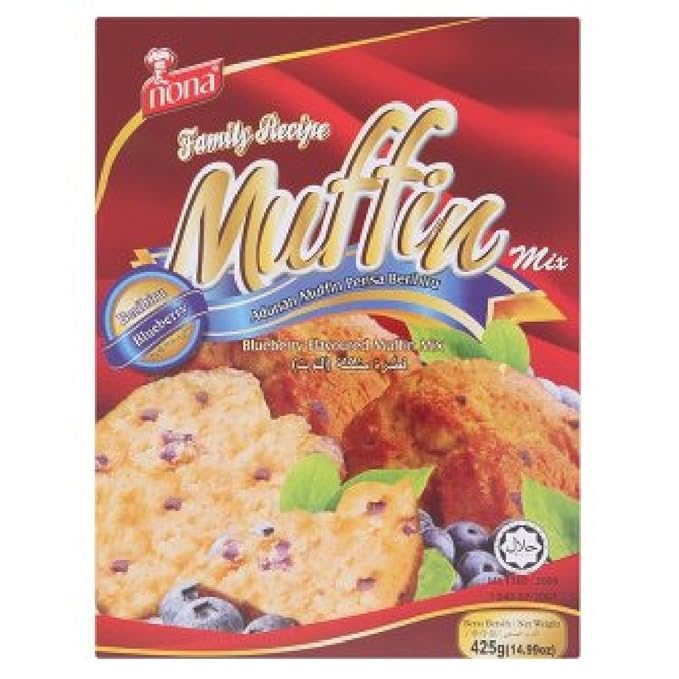 Nona Muffin Mix 425g (Blueberry 1 Pack)