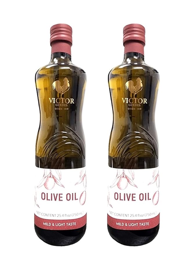 Victor Guedes - Olive Oil - 25.36 Fl Oz (PACK OF 2) | Azeite de Oliva - 750ml