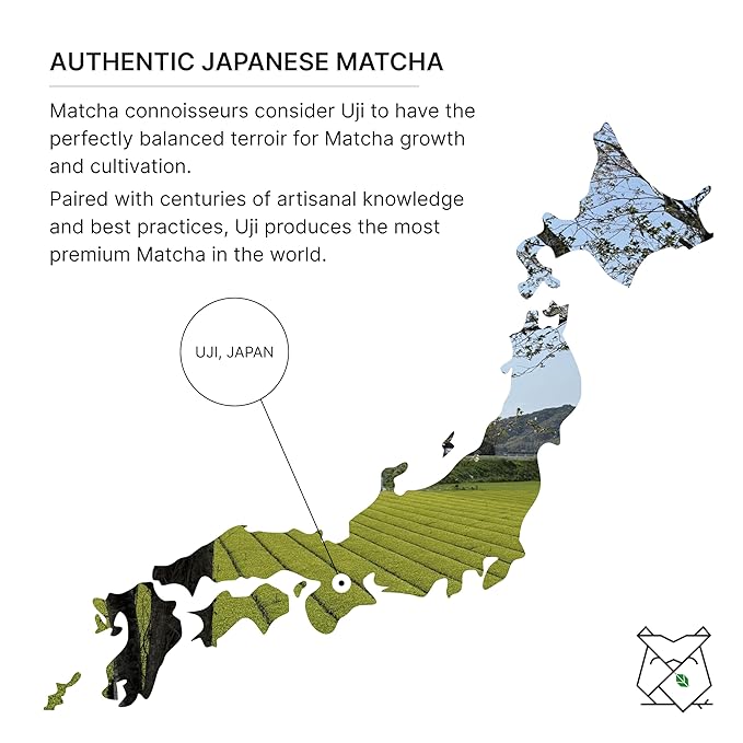 FKRO Pinnacle Reserve Ceremonial Matcha Green Tea Powder | Ujitawara Japan | Single-Cultivar Okumidori | 1st Harvest Single Origin | Flown in Fresh from Uji Japan Every Month (30g/1.06oz)