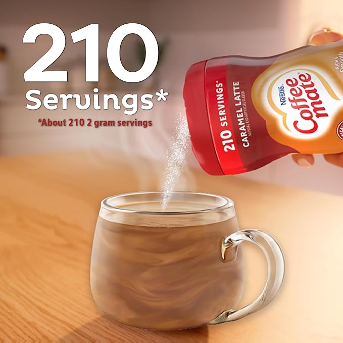 Coffee-mate Cafe Collection Caramel Macchiato 15 Ounce (Pack of 6)