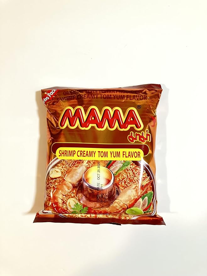 Shrimp Creamy Tom Yum Flavor Instant Noodles3.17 Oz10 Packs