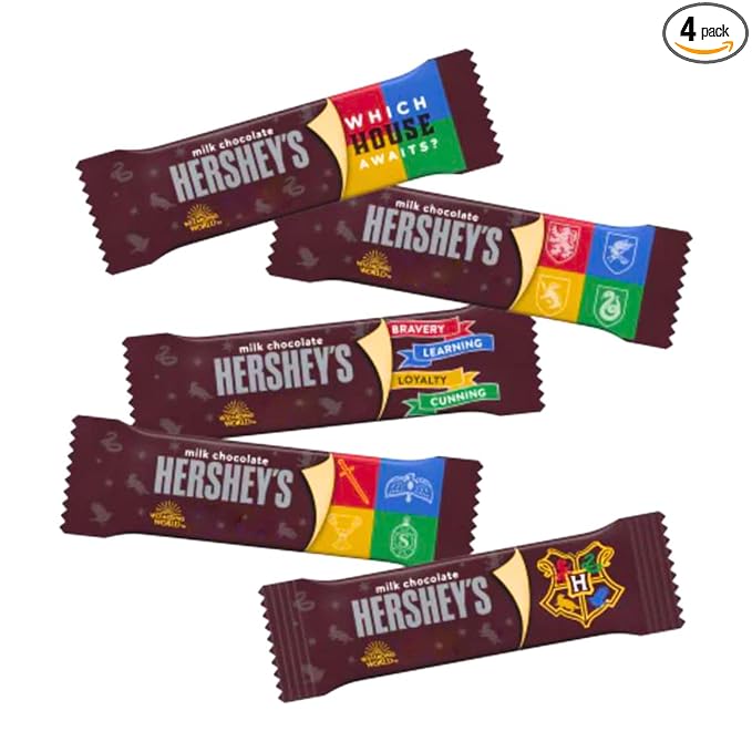 HERSHEY'S Milk Chocolate Bars Special Edition Mystery Theme Snack Size Candy 2 Pound