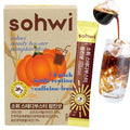 Sohwi Pumpkin Shot Tea – 14 pcs – Zero Caffeine Morning Drink Mix Coffee Alternative Gentle &amp Pregnancy-Friendly Light Routine for Salty Days Non-GMO Korean Wellness Stick Powder