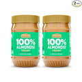 Crazy Richard's 100% All-Natural Creamy Dry Roasted Almond Butter with No Added Sugar and Non-GMO (16 Ounce Pack of 2)