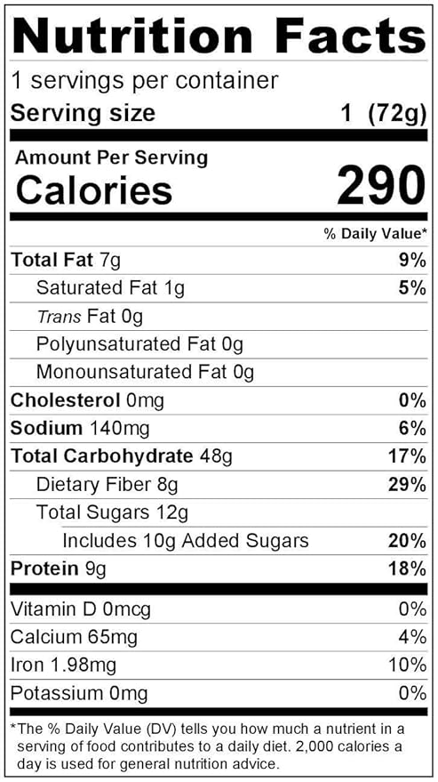 Straw Propeller Gourmet Foods - Gluten-Free Oatmeal and Muesli 12-Packs (Banana Bread)