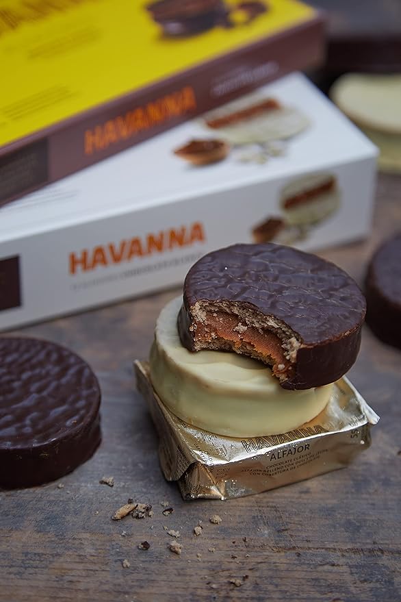 Alfajor Mixed Chocolate and White chocolate - Box 12 Alfajores