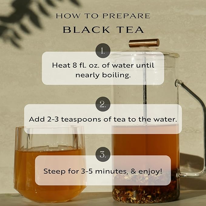 Southern Sweet Tea by Mindful Moon – Black Tea with Licorice &amp Lemon Peel – Caffeinated Loose Leaf Tea (Mini)