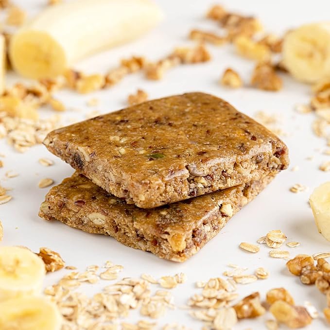 PROBAR - MEAL Bar Banana Nut Bread Non-GMO Gluten-Free Healthy Plant-Based Whole-Food Ingredients Natural Energy (12 Count)