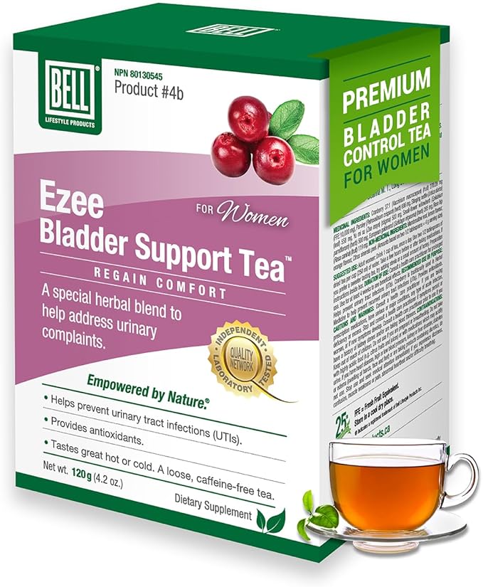 Bell Bladder Control Tea for Women™ - A Special Herbal Tea to Help Support Healthy Urinary Balance and Control - Kidney Tea