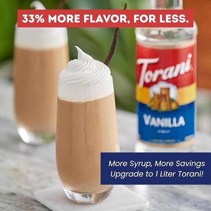 Torani Vanilla Syrup PET (1L)
