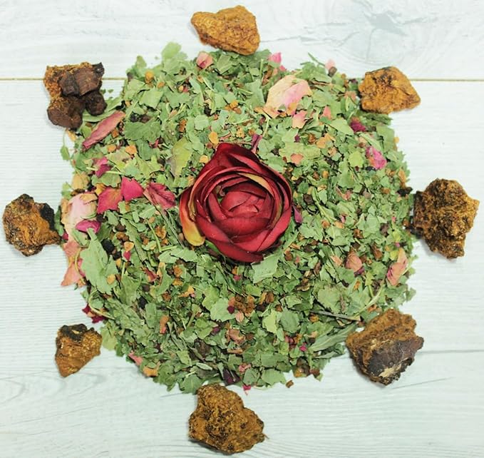 Imported Russian Birch Chaga Tea Drink with Currant Leaf &amp Apple Voice of the North Filter Bags 100 * 1.5g/ 5.29oz