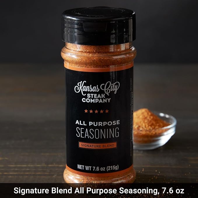 The Ultimate Seasoning Trio with 1 Kansas City Steak Original 6.5 oz 1 1932 Blend 6.7 oz and 1 Signature Blend All Purpose Seasoning 7.6 oz from Kansas City Steak Company