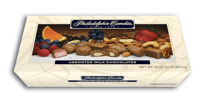 Philadelphia Candies Assorted Milk Chocolates 2 lb. Gift Box