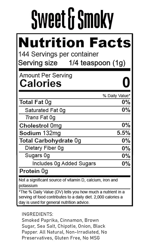 Spice Beast Cheat Meal Seasoning Kit - Low Sodium - No MSG - BBQ Rub Set of Four