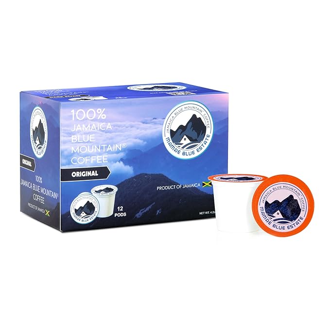 Mamre Blue 100% Jamaica Blue Mountain Coffee Pods-Original