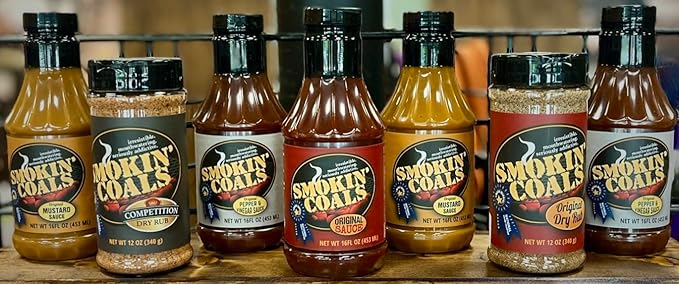 Smokin' Coals 2 Pack Award Winning Rubs: Original and Competition