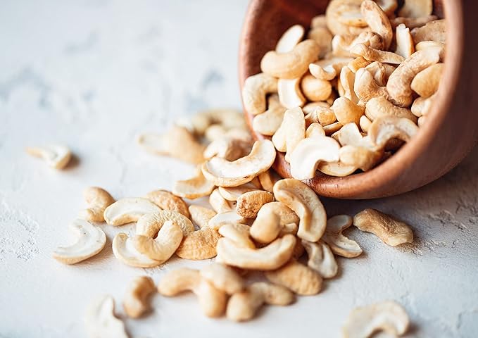 Food to Live Organic Cashew Pieces 10 Pounds Non-GMO Kosher Vegan Unsalted Unroasted Bulk