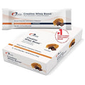 Designs for Health Creatine Whey Boost Bars (12 Bars) | 15 g Whey Protein + Creatine Monohydrate for Energy &amp Strength – Sweetened with Allulose – Gluten-Free Vegetarian Non-GMO &lt1 g Sugar