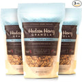 Hudson Henry Maple Pecan Coconut Granola for Yogurt Snacking &amp Cereal | Gluten Free with Nuts and Seeds | Cashew Granola Non-GMO Small Batch Baked | 3 x 12 oz Bags