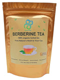 Behestora Berberine Tea is a caffeine-free - Herbal Detox Tea crafted with a blend berberine - cinnamon - turmeric - ginger - red rooibos - 15 Bags