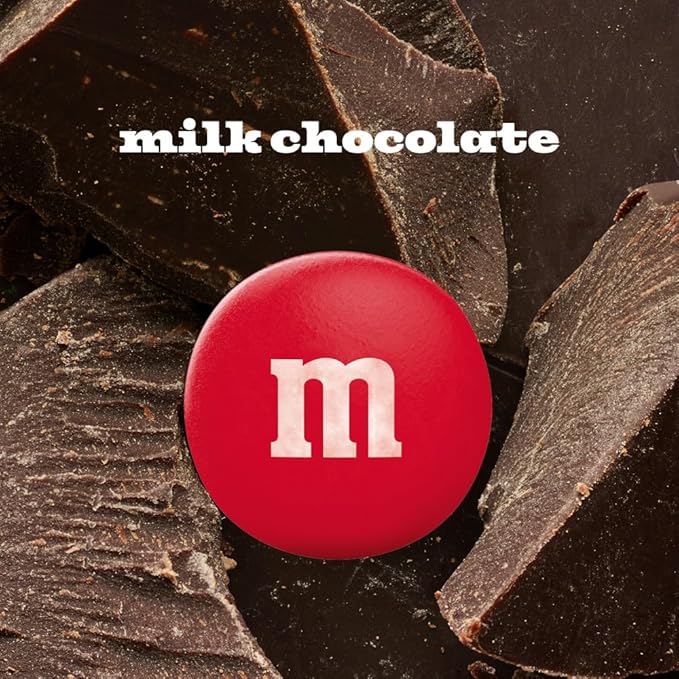 M&ampM'S Milk Chocolate Candy Peg Bag 5.3-Ounce (Pack of 12)