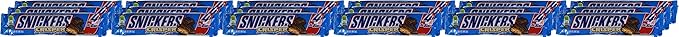 SNICKERS Crisper Sharing Size Chocolate Candy Bars 2.83-Ounce Bar 18-Count Box