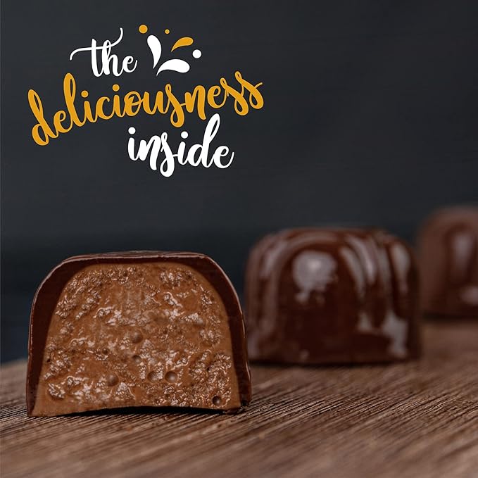 Vegan Chocolate by Astor Chocolate Dairy Free Chocolate Gift Box 18 Gourmet Hazelnut Belgian Dessert Truffles Non Dairy Kosher