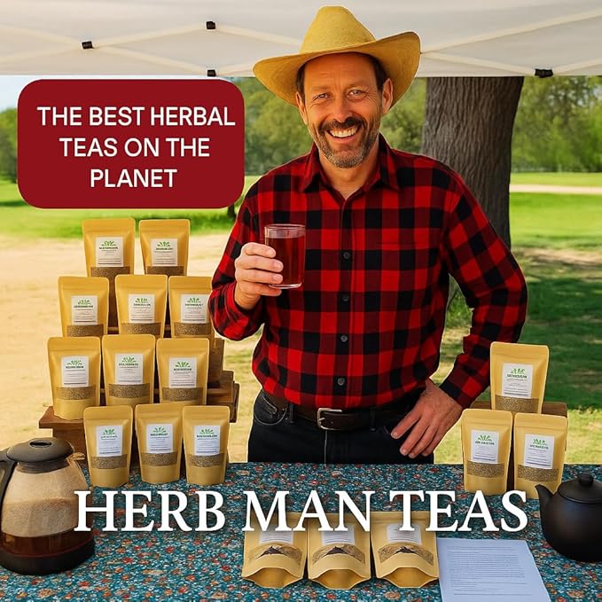 KIDNEY HEALTH TEA to improve your kidney function formulated by master herbalist Khabir - 100% organic non-GMO no addatives