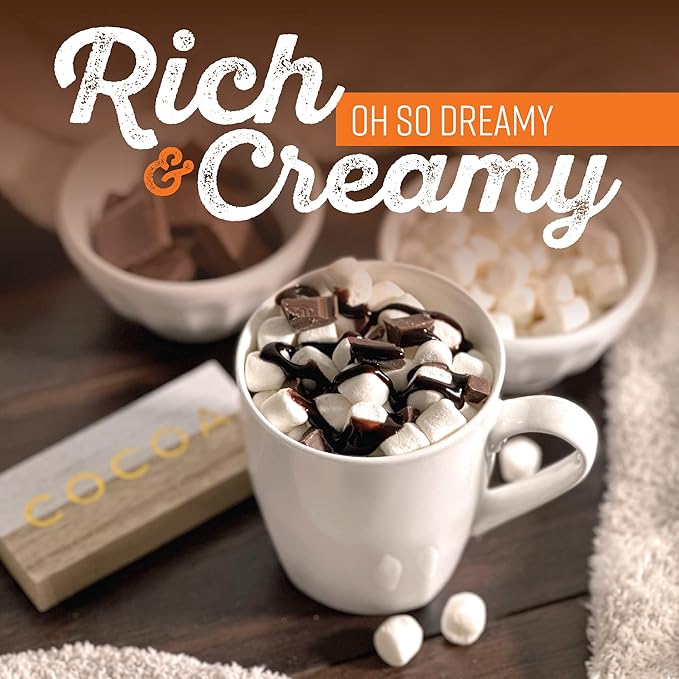 Two Rivers Coffee Hot Chocolate Pods Single Serve Cocoa Variety Sampler Pack Compatible with 2.0 Keurig K-Cup Brewers 40 Count