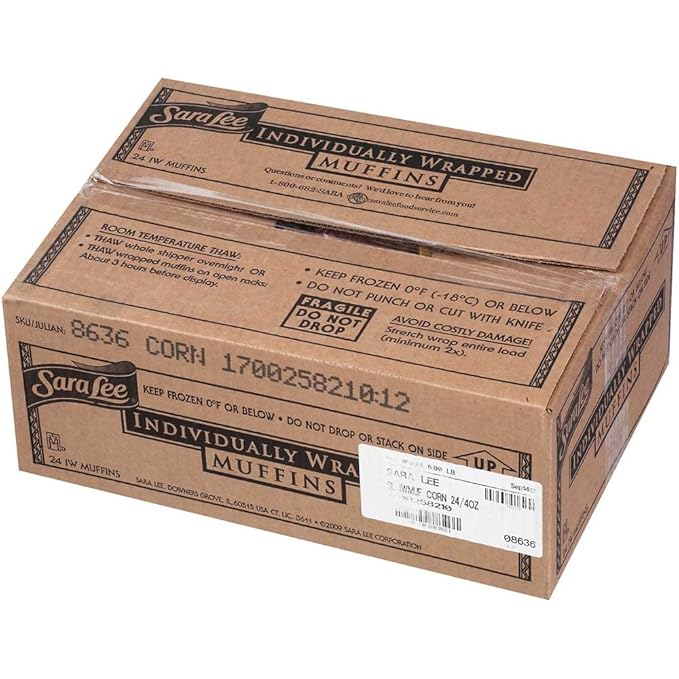Chef Pierre Corn Muffin 4.75 Ounce -- 24 per case.