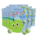 Amara Organic Fruit Bites Apple Kale - No Artificial Colors/Dyes Added Sugar Dairy-Free Fruit Snacks Made with Organic Whole Foods Healthy Fruit Snacks for Kids - 6 Pack