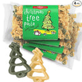 Pastabilities Fun Shaped Pasta for Kids - Christmas Tree Shaped - Green and Brown Tree Holiday Theme Non-GMO Natural Wheat Pasta All-Natural Kosher Certified Made in the USA (4 Pack14 Oz)