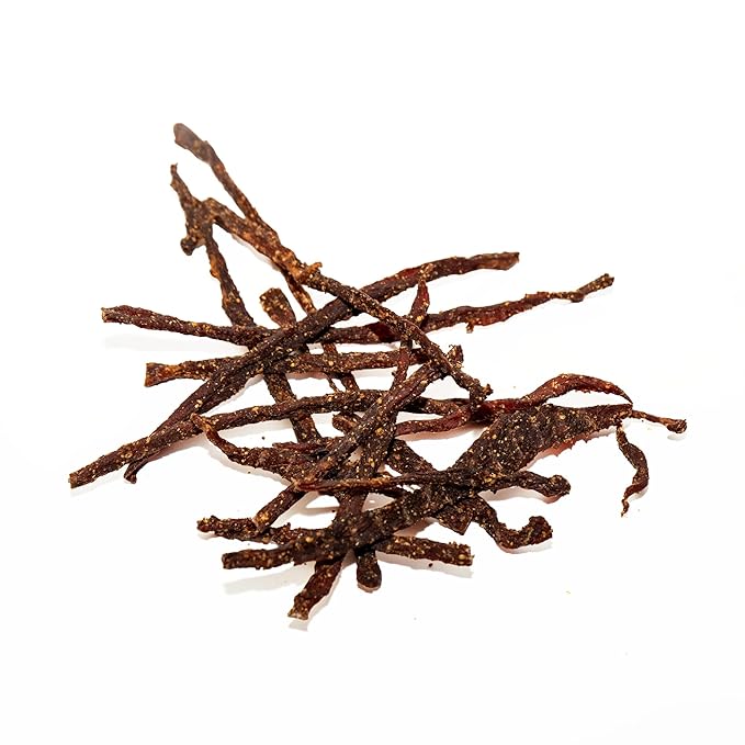 Biltong Depot Chili Bites - 8oz | Thin Sliced Air-Dried Beef Sticks | Spicy Beef Jerky Snack | High Protein | Keto &amp Paleo Friendly | Zero Sugar | Gluten Free