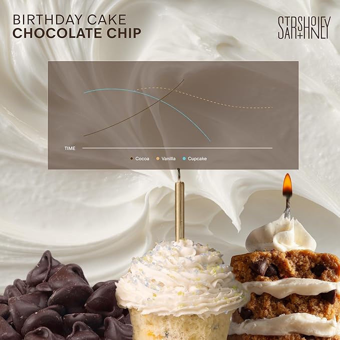 Stars + Honey Protein Bars Birthday Cake Chocolate Chip 14g Protein 2g Sugar with Collagen Peptides Dairy Free Soy &amp Gluten Free Snacks Keto Friendly No Seed Oils or Sugar Alcohols 10 Pac