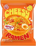 Cheesy Ramen – Spicy Cheddar Soup Ramen | Bold Cheesy Heat Korean-Style Spice | 3.92 oz (Pack of 4)