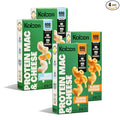 Kaizen Pasta Mac &amp Cheese Variety Pack - High Protein (24g) Low Carb Keto- Friendly Gluten-Free Non-GMO - 6.4 Ounces (Pack of 4) Classic &amp White Cheddar