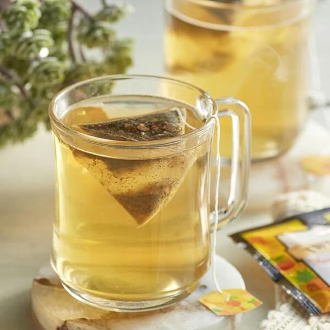 Twinings Discovery Collection Mango &amp Pineapple Infusion Tea 30 Large Leaf Pyramid Tea Bags