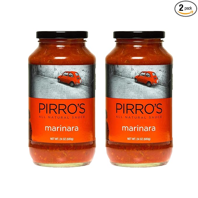 Pirro's Marinara All Natural Sauce 24 Ounce (Pack of 2)