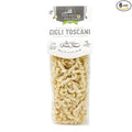Sogno Toscano GIGLI TOSCANI ARTISAN PASTA - 500 gr / 17.6 oz Bag - Slow dry- Bronze dye- packed by hand. USDA Organic and GMO free. (6)