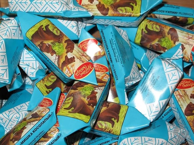 Altarica Best Russian Chocolate Mix - Mishka Kosolapiy Belochka and Alenka - 1 LB